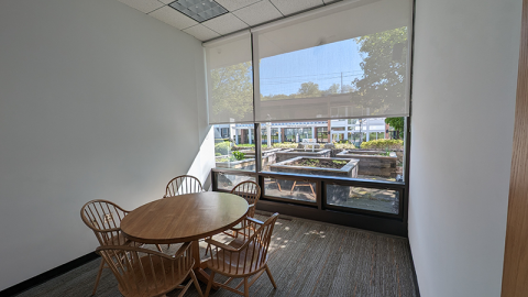 Photo of Study Room C, showing the window