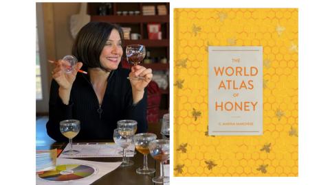 Marina Marchese with The World Atlas of Honey