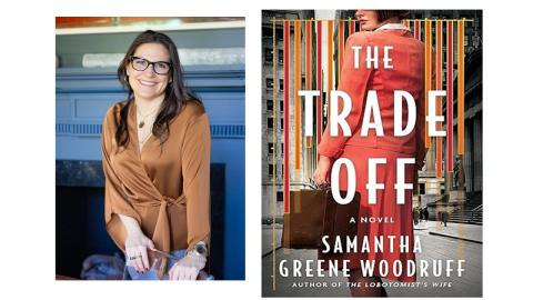 Samantha Greene Woodruff with The Trade Off Book Cover