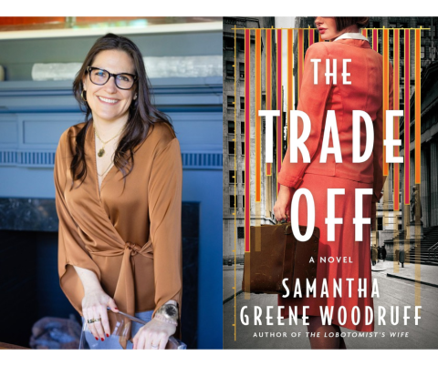 Samantha Greene Woodruff with The Trade Off Book Cover