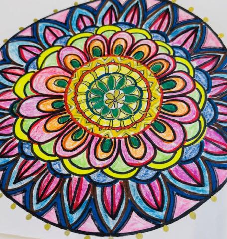 mandala drawing 2025