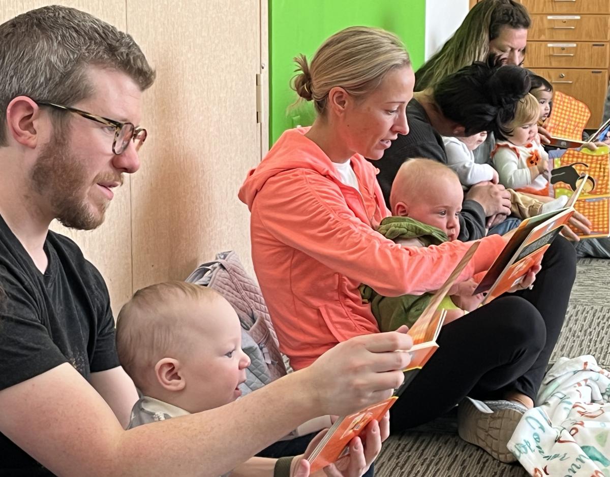 New baby storytime pic